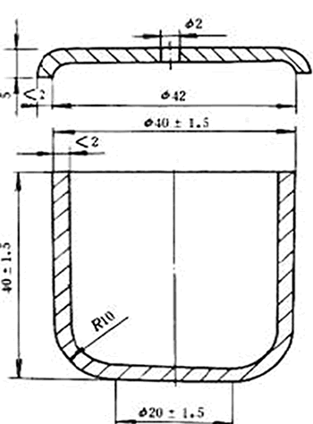 粘結(jié)指數(shù)坩堝尺寸圖